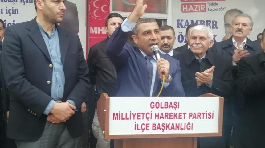 Milletvekili Taşdoğan G&ouml;lbaşı il&ccedil;esinde incelemelerde bulundu