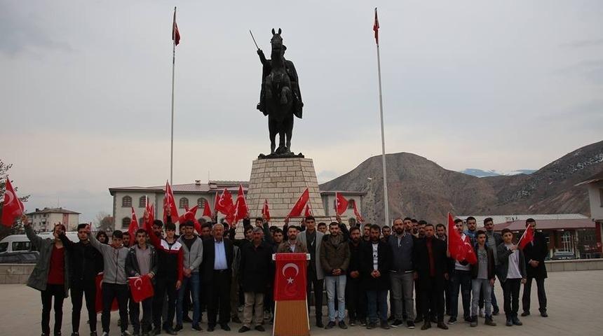 Oltu &Uuml;lk&uuml; Ocakları ezana yapılan saygısızlığı kınadı