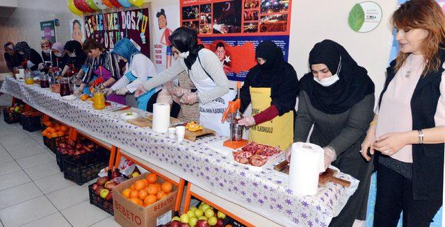 &Ouml;ğrenciler 400 kilo meyveyi 1 saatte t&uuml;kettiler 1