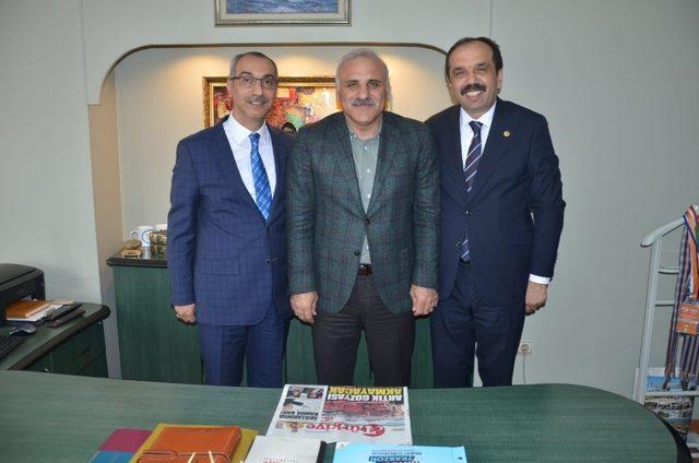 Zorluoğlu’ndan Türkiye Gazetesi’ne ziyaret