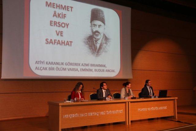 NEVÜ’de ‘Milletin Sesi Mehmet Akif Ersoy’ konulu panel düzenlendi