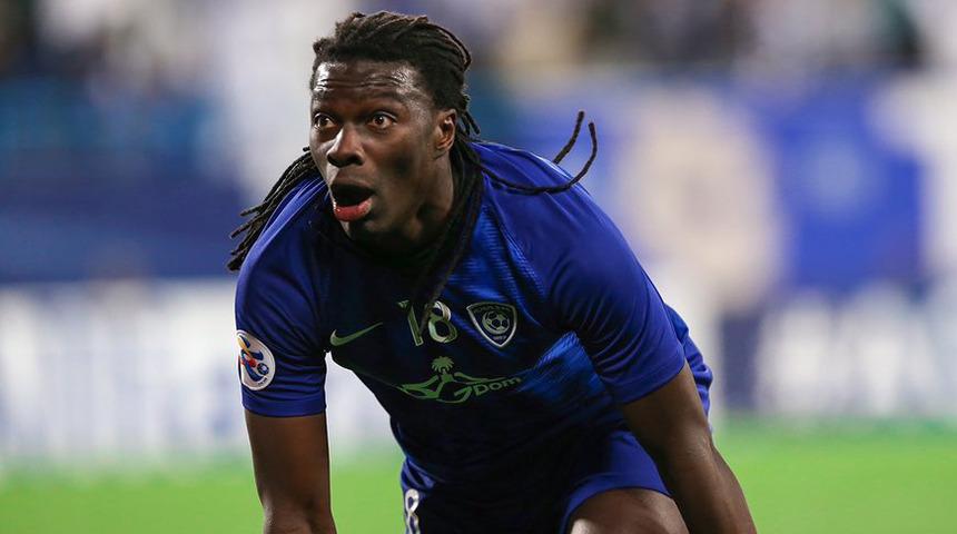 Bafetimbi Gomis, Al Hilal'in Al Duhail'i yendiği maçta bir gol kaydetti
