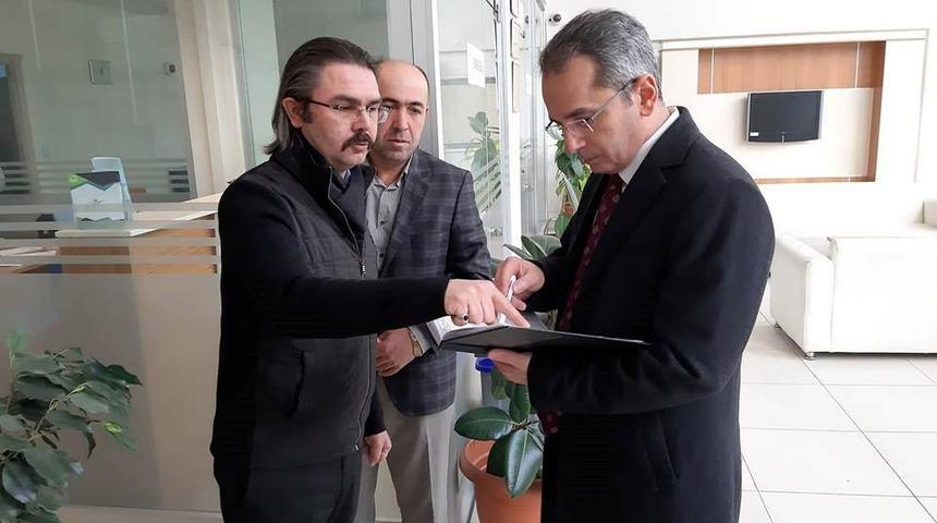 Kaymakam Deniz Pişkin’in kamu kurumlarındaki mesai denetimleri sürüyor