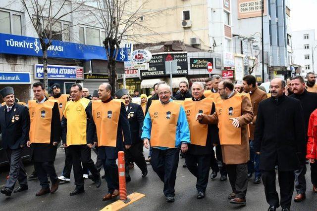 57. Alay Yürüyüş Komitesi Çanakkale’ye uğurlandı