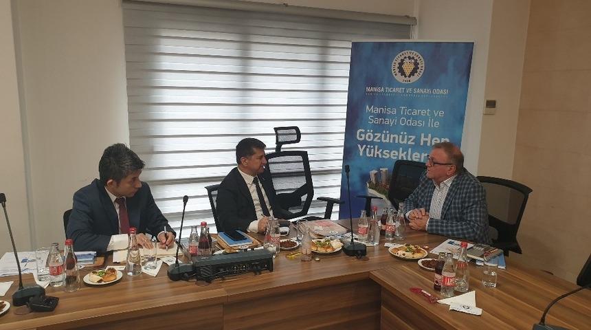 ASELSAN heyeti Manisalı sanayicilerle buluştu