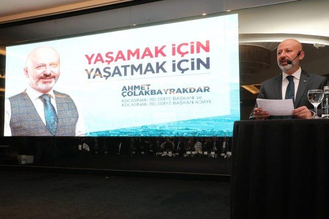 Başkan Çolakbayrakdar, Kocasinan için vizyonel projelerini açıkladı