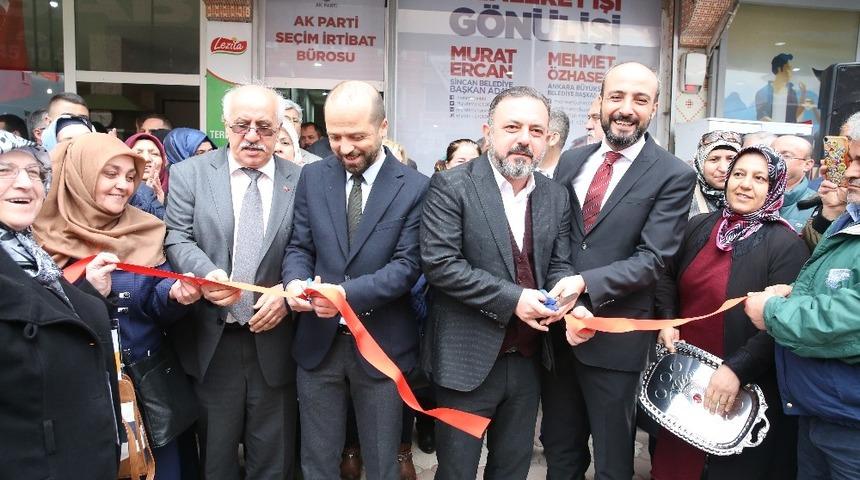 Başkan Ercan: &ldquo;Temelli sadece Sincan i&ccedil;in değil, Ankara i&ccedil;in de &ccedil;ok değer ifade edecek&rdquo;