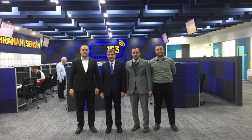 Milletvekili Şeker&rsquo;den 153 &Ccedil;ağrı Merkezi&rsquo;ne &ouml;vg&uuml;