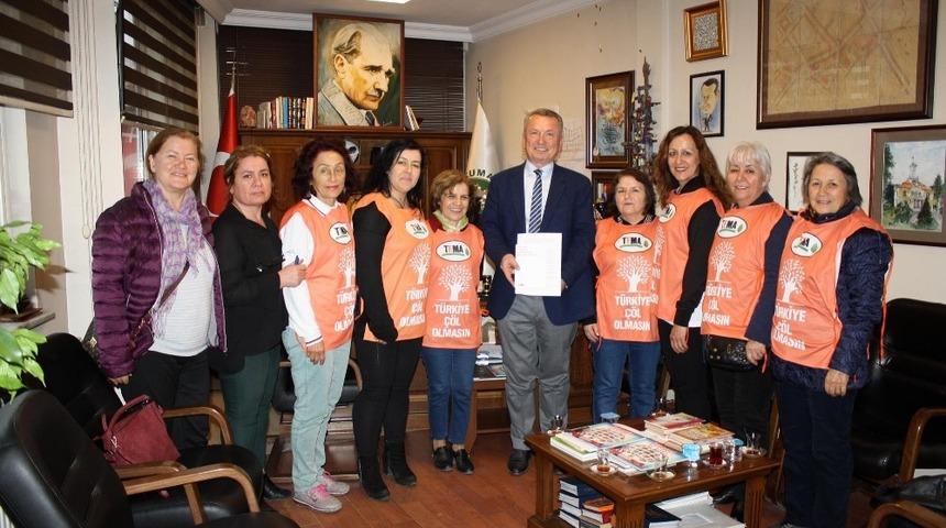 TEMA&rsquo;nın taahh&uuml;tnamasine ilk imzayı &Ccedil;aycuma attı