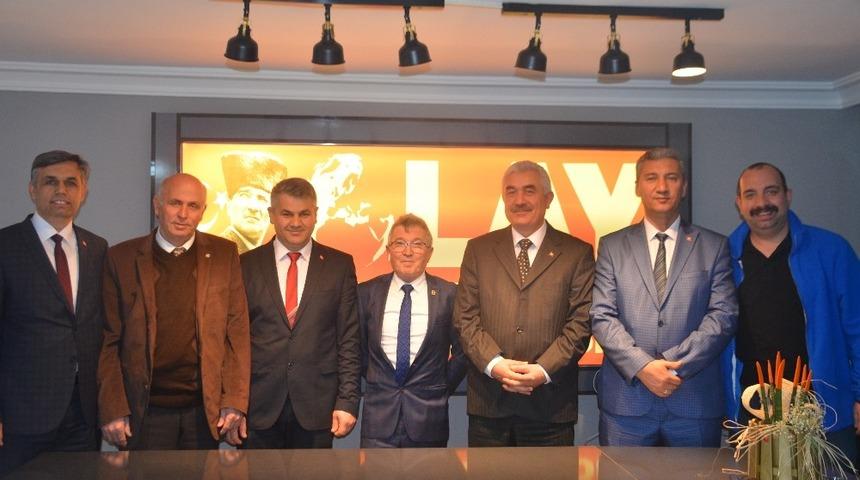 AK Parti İl Genel Meclis üyesi adaylarından İHA’ya ziyaret