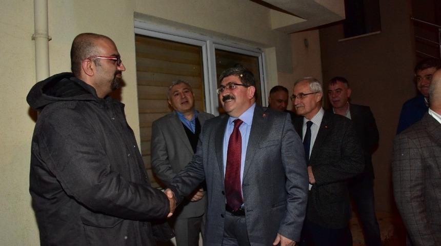 Başkan Can ziyaretlerini sürdürüyor