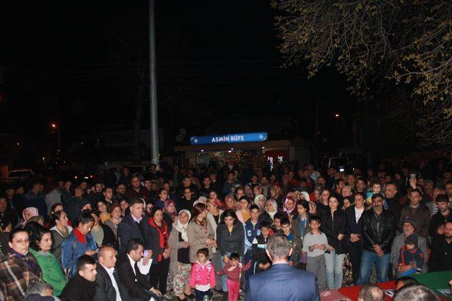 Tuna, Serdaroğlu Mahallesi’ni ziyaret etti