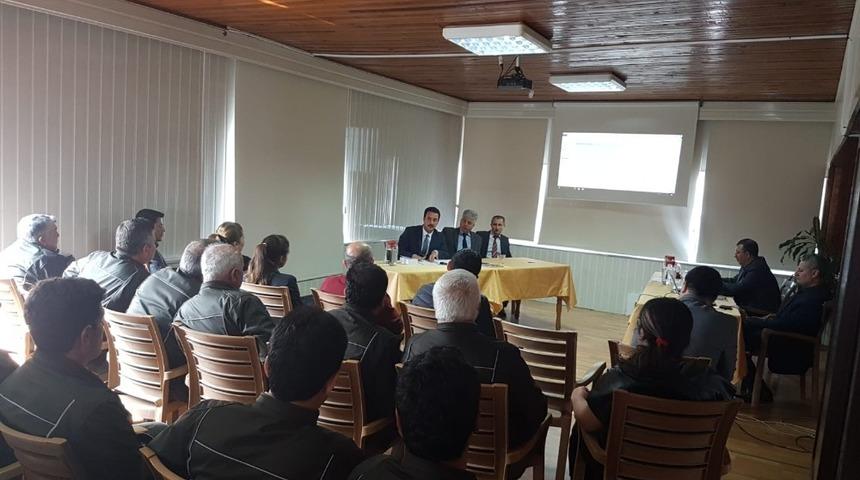 Kumluca&rsquo;da orman personeline su&ccedil; &ouml;nleme semineri verildi