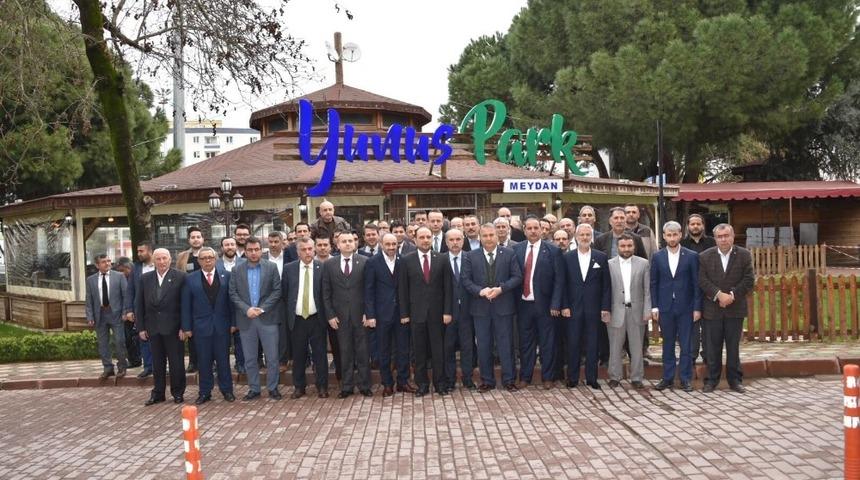 Başkan &Ccedil;er&ccedil;i sendika temsilcilerini ağırladı