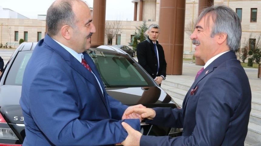 İŞKUR Genel Müdürü Uzunkaya’dan Rektör Bağlı’ya ziyaret