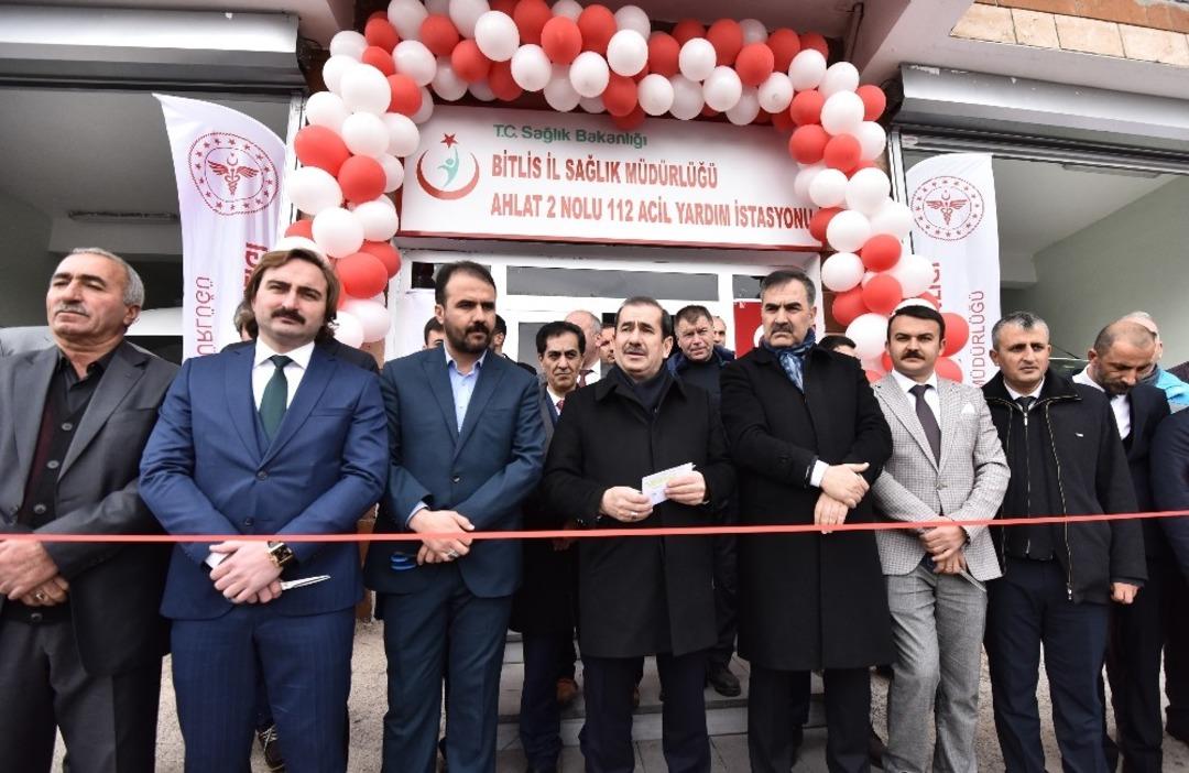 Ahlat&rsquo;ta yeni sağlık merkezlerinin a&ccedil;ılışı yapıldı