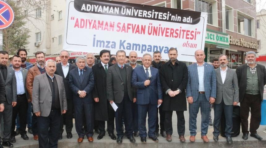Adıyaman &Uuml;niversitesinin isminin değişmesi i&ccedil;in imza kampanyası başlatıldı