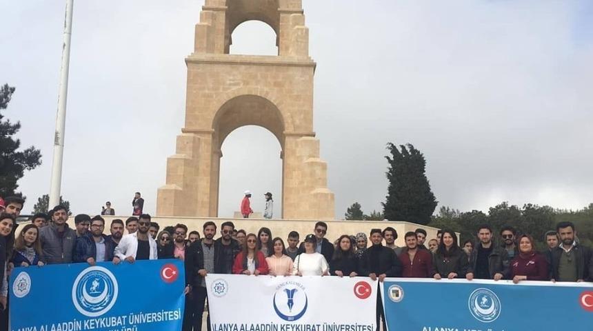 Hamdullah Emin Paşa (HEP) &Uuml;niversitesi &Ccedil;anakkale şehitlerini unutmadı