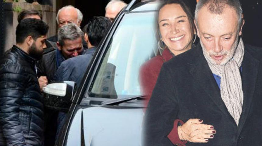 Demet Akbağ'ın eşi Zafer &Ccedil;ika'nın kardeşi cenazeyi aldı
