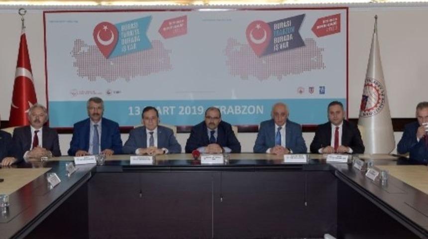 Trabzon&rsquo;da iş d&uuml;nyasına istihdam seferberliği &ccedil;ağrısı
