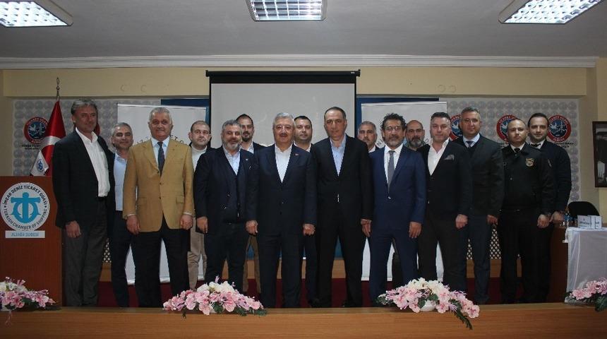 İMEAK DTO, meclis toplantısında AK Partili Necip Nasır’ı ağırladı