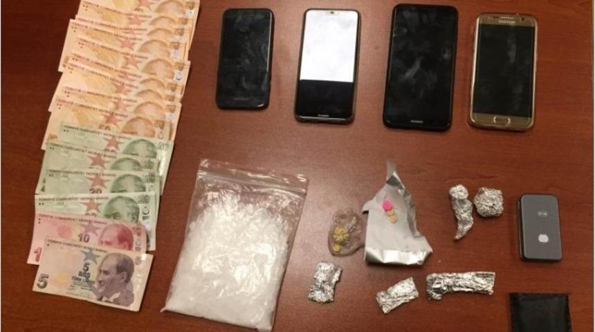 Gaziantep’teki uyuşturucu operasyonunda 3 tutuklama