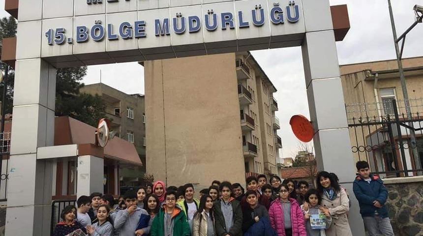 Bilnetli &ouml;ğrencilerden Meteoroloji M&uuml;d&uuml;rl&uuml;ğ&uuml;&rsquo;ne ziyaret