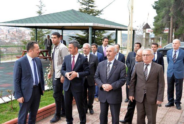 Vali Şentürk’ten Tarım ve Orman İl Müdürlüğüne ziyaret