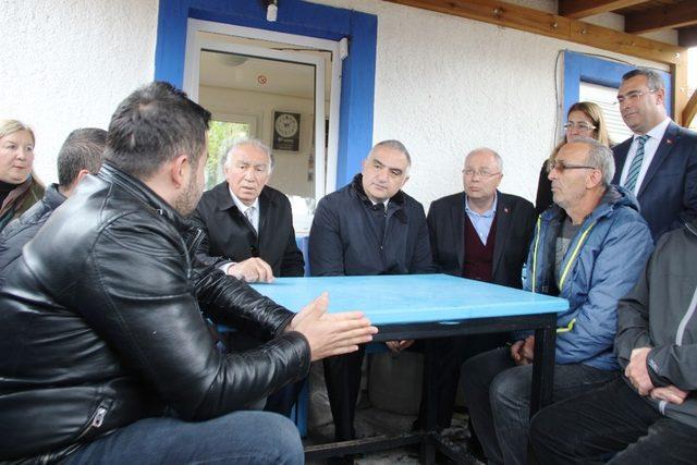 Tahir Ateş, turizm projelerini Bakan Ersoy ile paylaştı