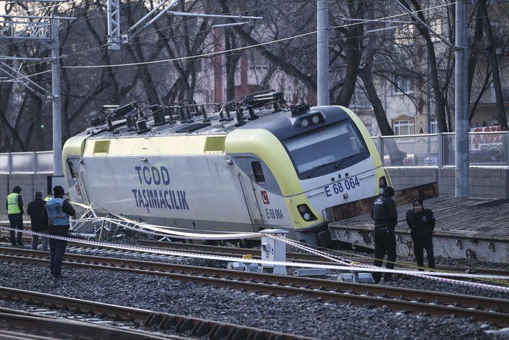 Ankara'da yakıt taşıyan tren raydan çıktı! G4