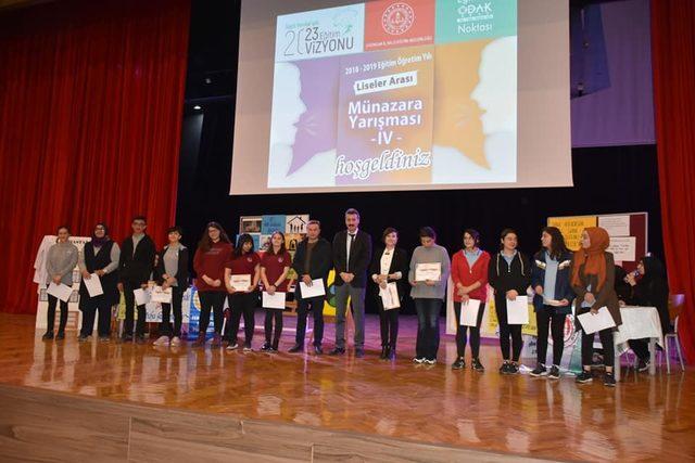 Liseler Arası Münazara Yarışması finali gerçekleştirildi 1