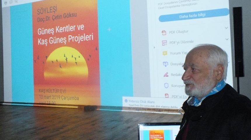 Kaş Işık Kenti &ouml;rnek olacak