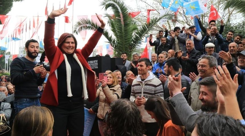 Başkan &Ccedil;er&ccedil;ioğlu, İncirliova se&ccedil;im ofisini a&ccedil;tı