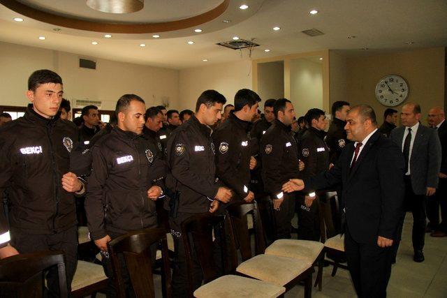 Gece bekçileri hizmet içi eğitimlerini tamamladı