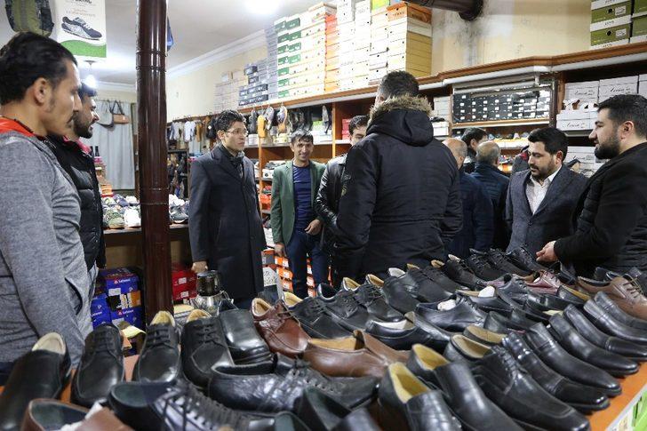 Kaymakam Kaçmaz’dan esnaf ziyareti G5