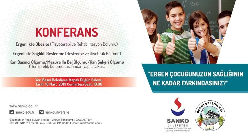 SANKO’dan Ergen Çocuğunuzun Sağlığının Ne Kadar Farkındasınız etkinliği