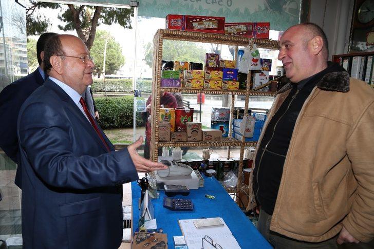 Başkan Özakcan ESKO İş Hanı esnafını ziyaret etti G4