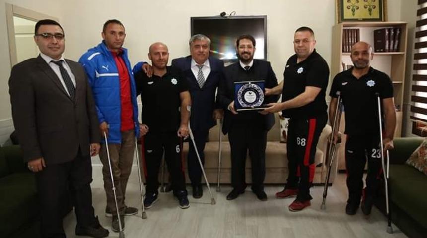 Aksaray Engelli koordinasyon merkezinde anlamlı buluşma