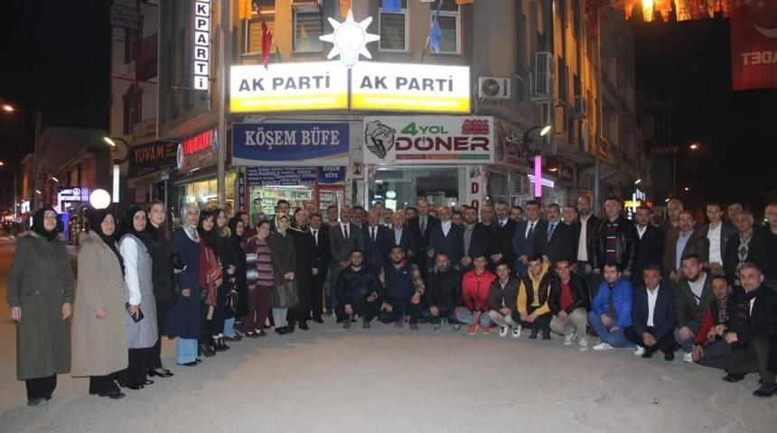AK Parti il y&ouml;netiminden Osmancık ziyareti