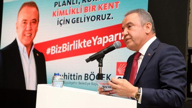 Muhittin Böcek, “Yerelden kalkınacağız”