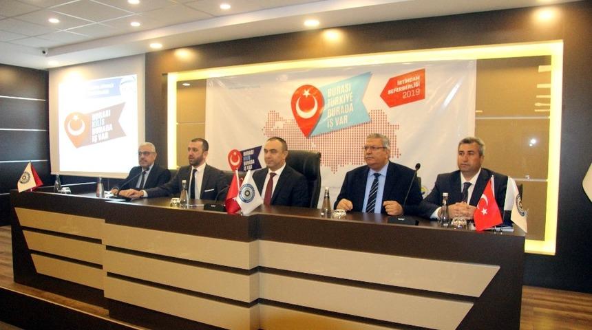 Kilis&rsquo;te İstihdam Seferberliği kampanyası anlatıldı