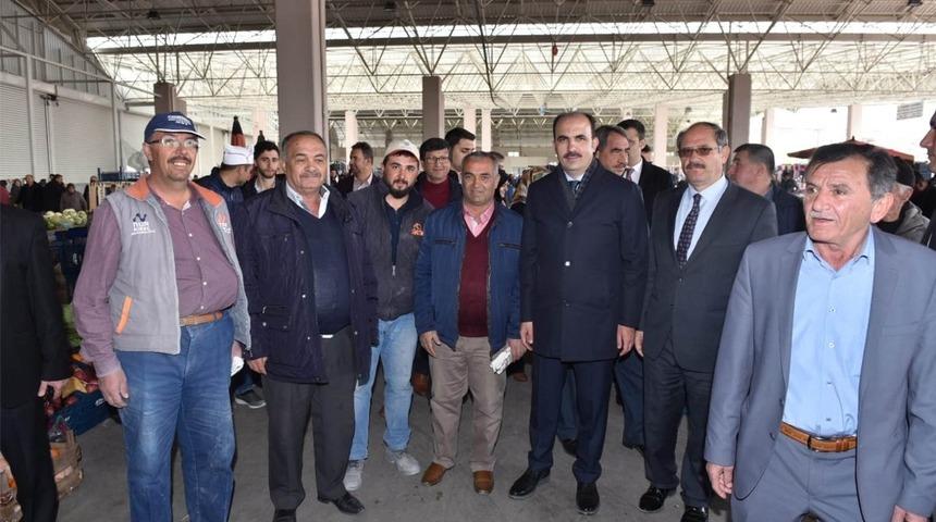 Başkan Altay, Karapınar&rsquo;da vatandaşlarla buluştu