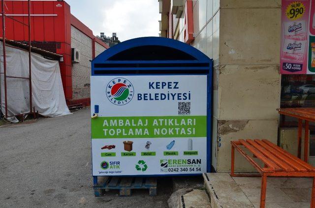 Kepez Belediyesi’nden geri dönüşüme destek