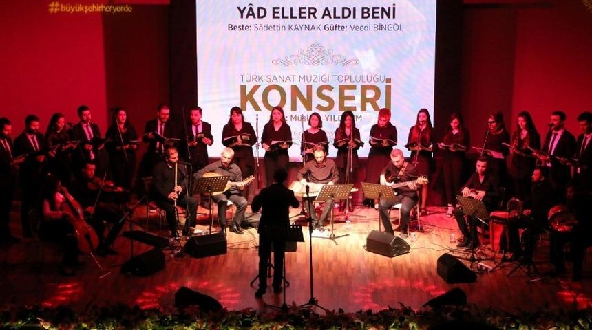 Şanlıurfa&rsquo;da T&uuml;rk sanat m&uuml;ziği topluluğu ilk konserini verdi