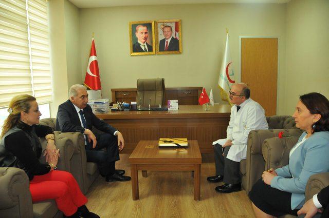 Mevl&uuml;t Uysal, 14 Mart Tıp Bayramı nı kutladı 2