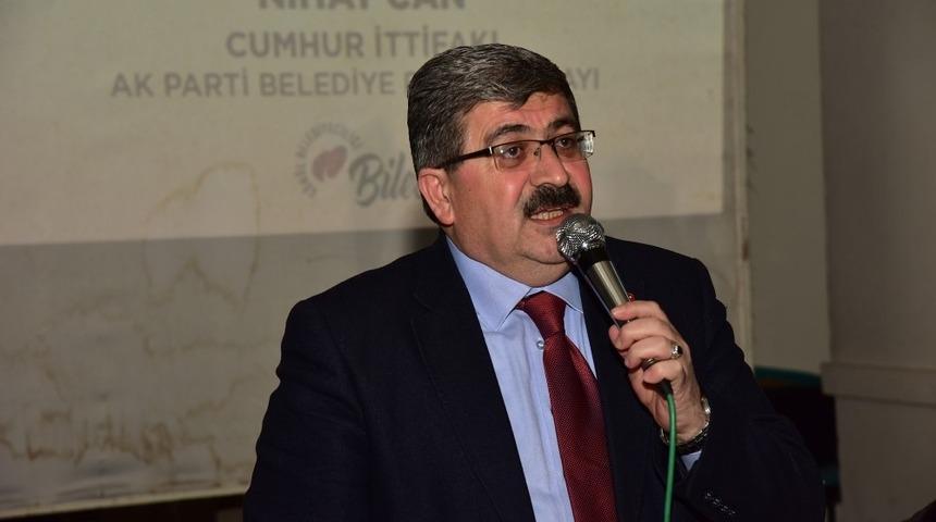 Başkan Can vatandaşlara projelerini anlattı