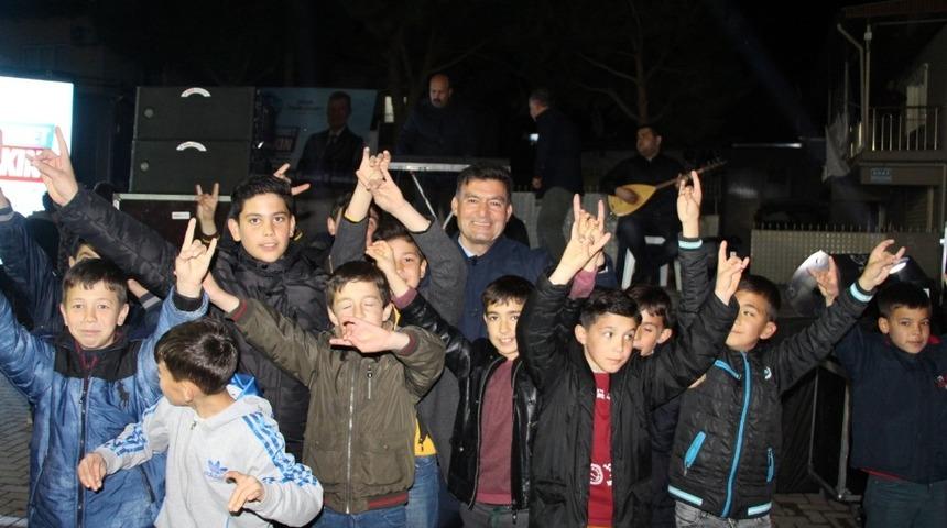 Cumhur İttifakı&rsquo;ndan Eğrikavak&rsquo;ta miting ve konserli se&ccedil;im &ccedil;alışması