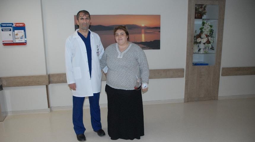 Obezite cerrahisi ile kilolarından kurtulmaya başladı