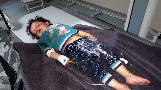 İdlip’te yaralanan 5 Suriyeli Hatay’a getirildi