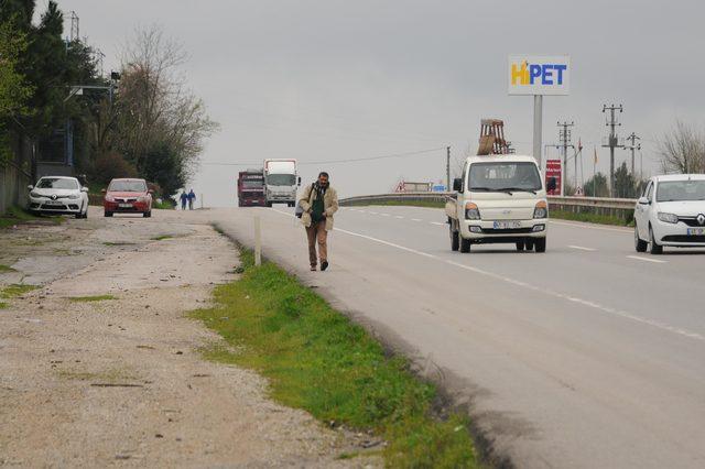 Malulen emekli olabilmek için Ankara'ya yürüyor